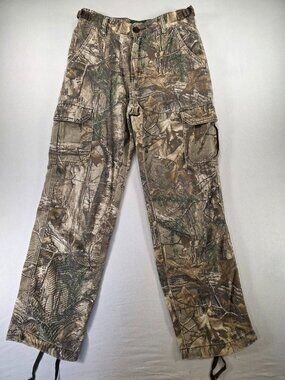 Cabela's Realtree Hunting Camo Cargo Pants Youth 14